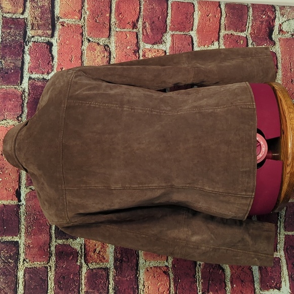 Vintage Women's size 7.5 Suede Jacket - Picture 14 of 16